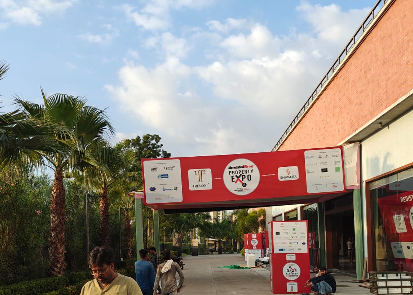 Event stage and branding