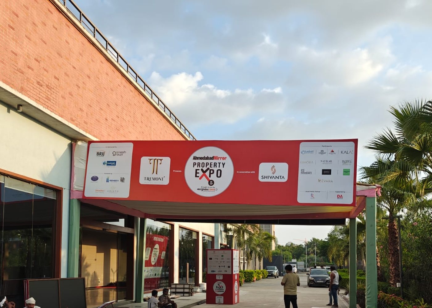 Event stage and branding