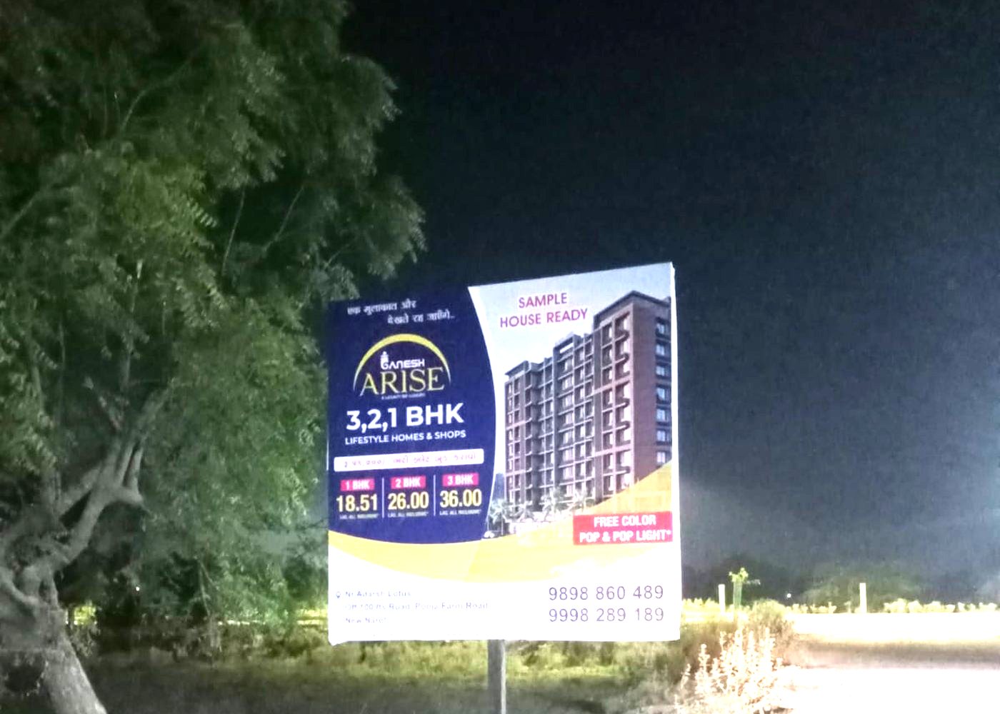 Hoarding and large-format outdoor branding