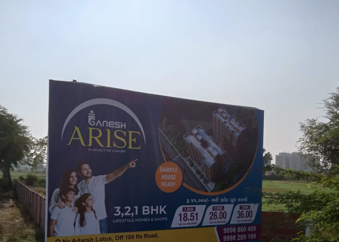 Hoarding and large-format outdoor branding