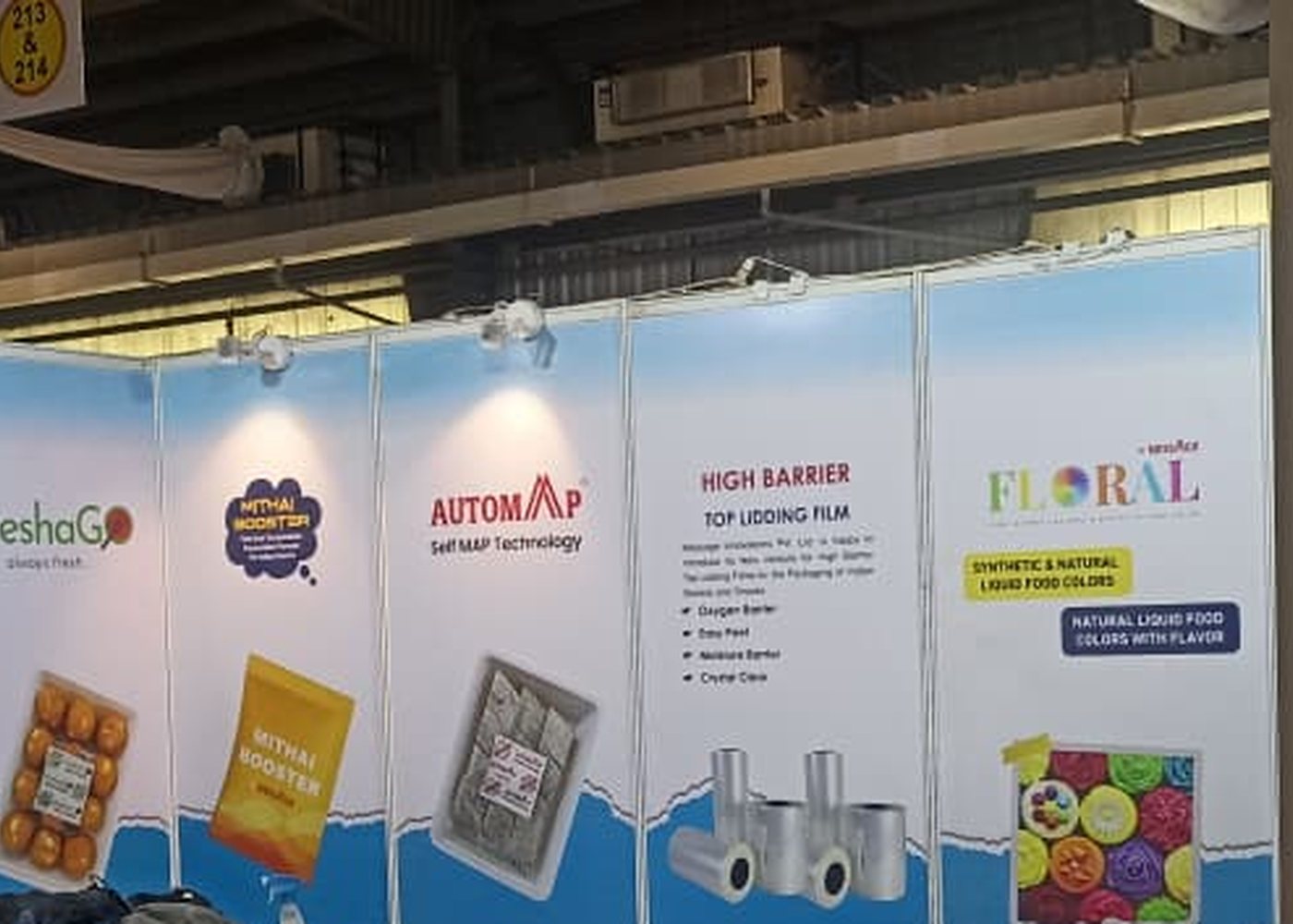 Exhibition stall build